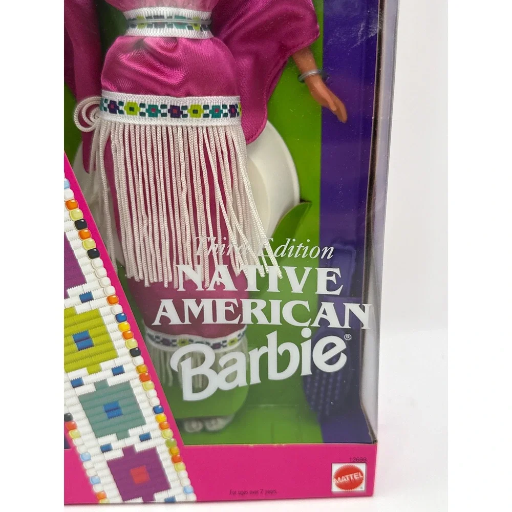 Mattel 1994 Native American Barbie 3rd Edition Dolls of the World 12699 New Box